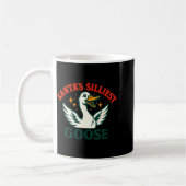 Funny Christmas Santas Silliest Goose Humor Kaffeetasse (Links)