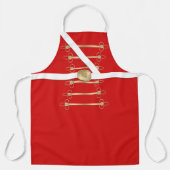 Funny Christmas Schürzen Nutcracker Soldier Costum (Vorderseite)