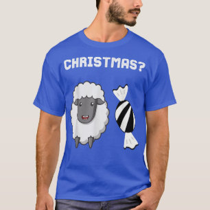 Funny Christmas Scrooge Baa Bah Humbug Mens Womens T-Shirt