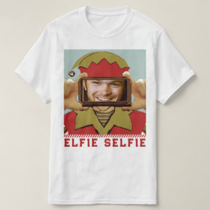 Funny Christmas Selfie T-Shirt