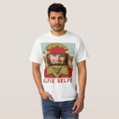 Funny Christmas Selfie T-Shirt (Vorne ganz)