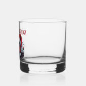 Funny Christmas Semi Transport Truckmas Whiskyglas (Links)