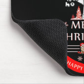 Funny Christmas Shirt Christmas Ho-ho-ho Mousepad (Ecke)