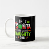 Funny Christmas Shirt Dear Santa They Are The Naug Kaffeetasse (Links)