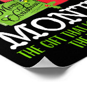 Funny Christmas Shirt - Jelly Of The Month Club T  Poster (Ecke)