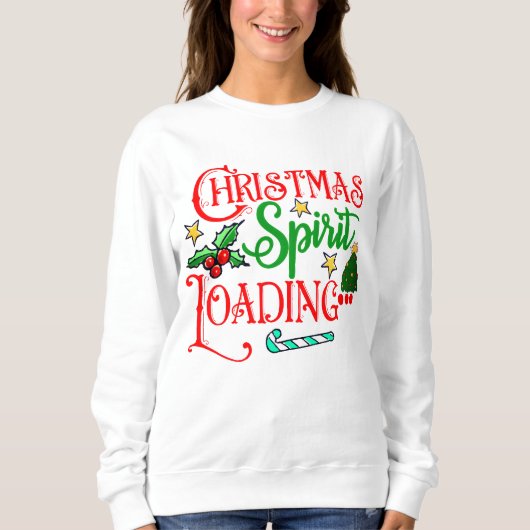 Funny Christmas Shirt mit Ladungsdesign (Vorderseite)