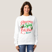 Funny Christmas Shirt mit Ladungsdesign (Vorne ganz)