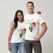 Funny Christmas Shirt Niedlich Elf Holiday Stress (Unisex)