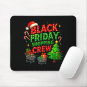 Funny Christmas Shopng Crew Mousepad (Mit Mouse)