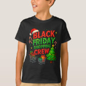 Funny Christmas Shopng Crew T-Shirt (Vorderseite)