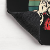 Funny Christmas Six Seven 67 Meme Brainrot Santa C Mousepad (Ecke)