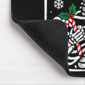 Funny Christmas Skeleton Hot Chocolate Xmas Men Wo Mousepad (Ecke)