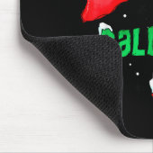 Funny Christmas Skeleton Jingle Funny Xmas Matchin Mousepad (Ecke)