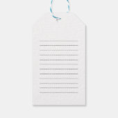 Funny Christmas Skeleton Wishes for woman Geschenkanhänger (Rückseite)