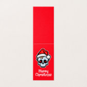 Funny Christmas Skull, Frohe Weihnachten (Außenseite Aufgefaltet)