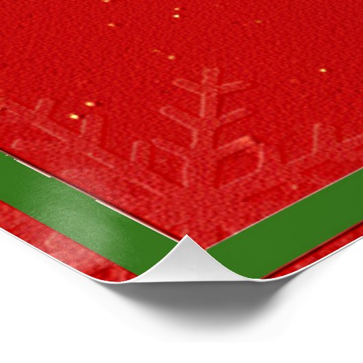 funny christmas slogan  design poster (Ecke)