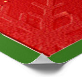 funny christmas slogan  design poster (Ecke)