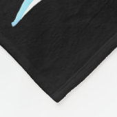 Funny Christmas Snowman Topper Tree Holiday Family Fleecedecke (Ecke)