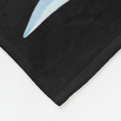 Funny Christmas Snowman Topper Tree Holiday Family Fleecedecke (Ecke)