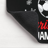 Funny Christmas Soccer Ball Pajama Pj Outfit Men W Mousepad (Ecke)