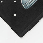 Funny Christmas Softball Cool Santa Claus 6 7 Meme Fleecedecke (Ecke)