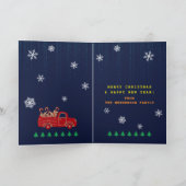 Funny Christmas Software Engineer Feiertagskarte (Innenseite)