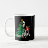 Funny Christmas Sorta Merry Sorta Y Skeleton Xmas Kaffeetasse (Links)