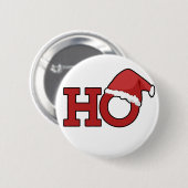 Funny Christmas Spaß Button (Vorne & Hinten)