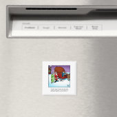 Funny Christmas Spaß Magnet (In Situ (Geschirrspüler))