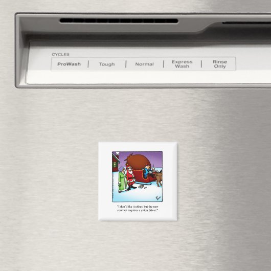 Funny Christmas Spaß Magnet (In Situ (Geschirrspüler))