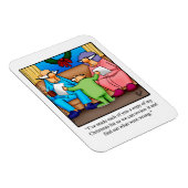 Funny Christmas Spaß Magnet Geschenk (Rechte Seite)