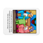 Funny Christmas Spaß Magnet Geschenk (Horizontal)