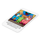 Funny Christmas Spaß Magnet Geschenk (Linke Seite)