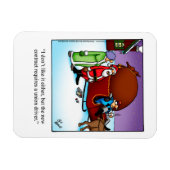 Funny Christmas Spaß Magnet Geschenk (Horizontal)