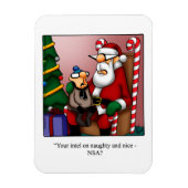 Funny Christmas Spaß Magnet Geschenk (Vertikal)