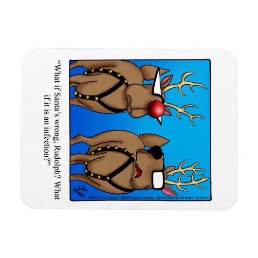 Funny Christmas Spaß Magnet Geschenk (Horizontal)