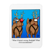Funny Christmas Spaß Magnet Geschenk (Vertikal)