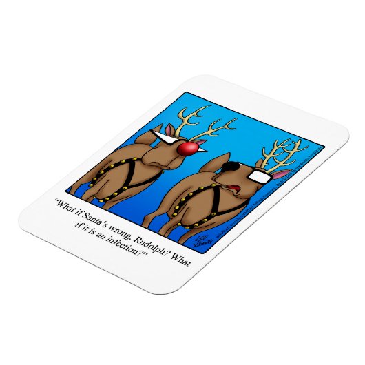 Funny Christmas Spaß Magnet Geschenk (Linke Seite)