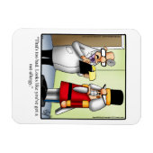 Funny Christmas Spaß Magnet Geschenk (Horizontal)
