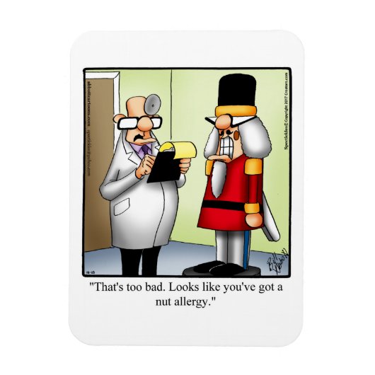 Funny Christmas Spaß Magnet Geschenk (Vertikal)