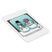 Funny Christmas Spaß Magnet Geschenk (Rechte Seite)