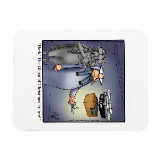 Funny Christmas Spaß Magnet Geschenk (Horizontal)