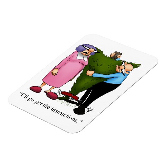 Funny Christmas Spaß Magnet Geschenk (Linke Seite)