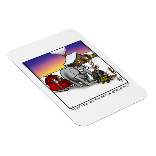 Funny Christmas Spaß Magnet Geschenk (Rechte Seite)