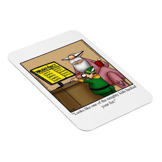 Funny Christmas Spaß Magnet Geschenk (Rechte Seite)