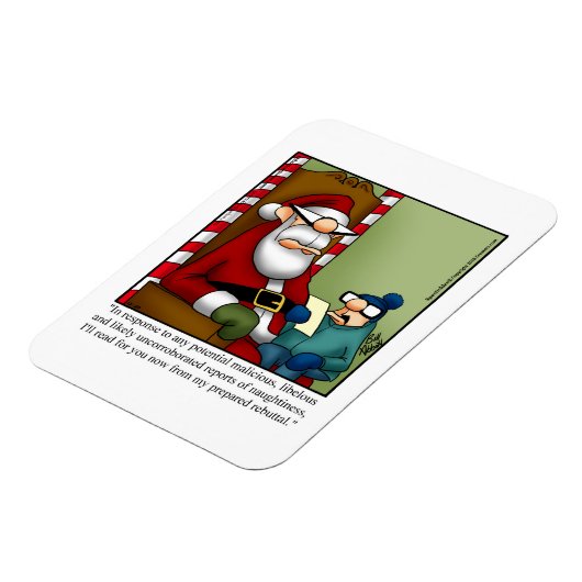 Funny Christmas Spaß Magnet Geschenk (Linke Seite)