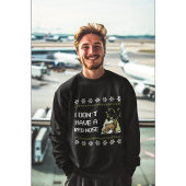 Funny Christmas Spaß Reindeer Sweatshirt
