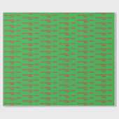 Funny Christmas Sprichwort Wrapping Paper Geschenkpapier (Flach)