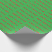 Funny Christmas Sprichwort Wrapping Paper Geschenkpapier (Ecke)