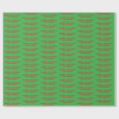 Funny Christmas Sprichwort Wrapping Paper Geschenkpapier (Flach)
